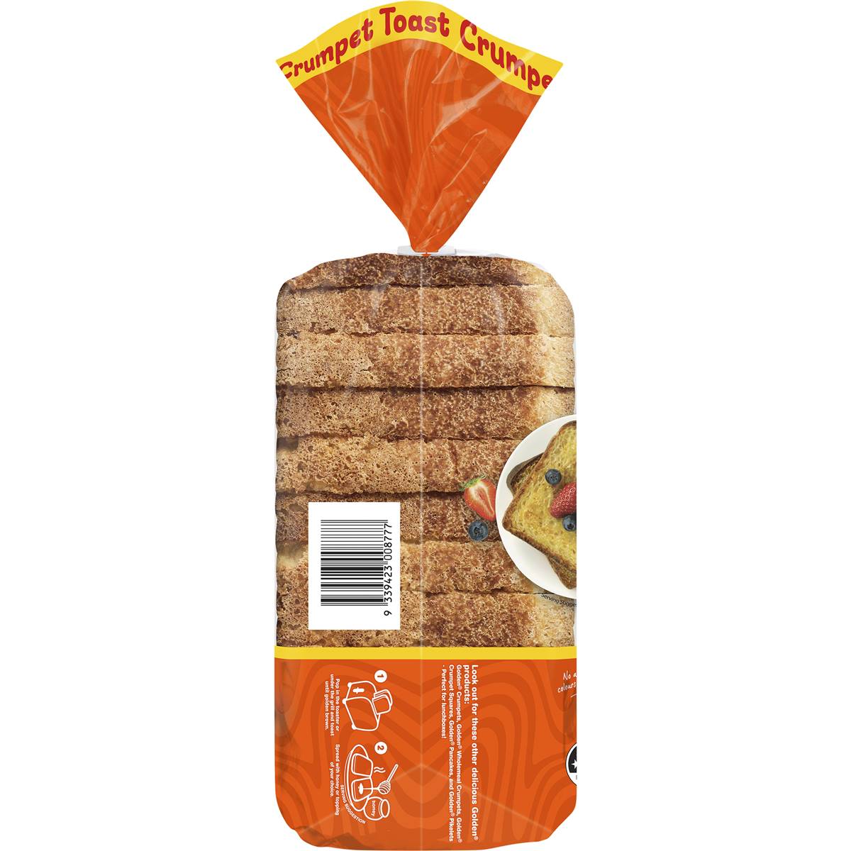 Golden Crumpet Toast 700g Woolworths