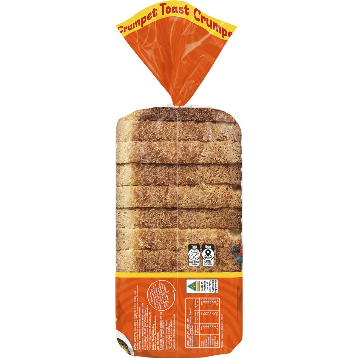 Golden Crumpet Toast 700g Woolworths