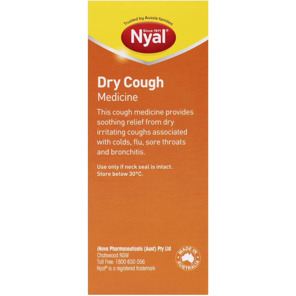 Nyal Cough Medicine For Dry Coughs 200ml | Woolworths