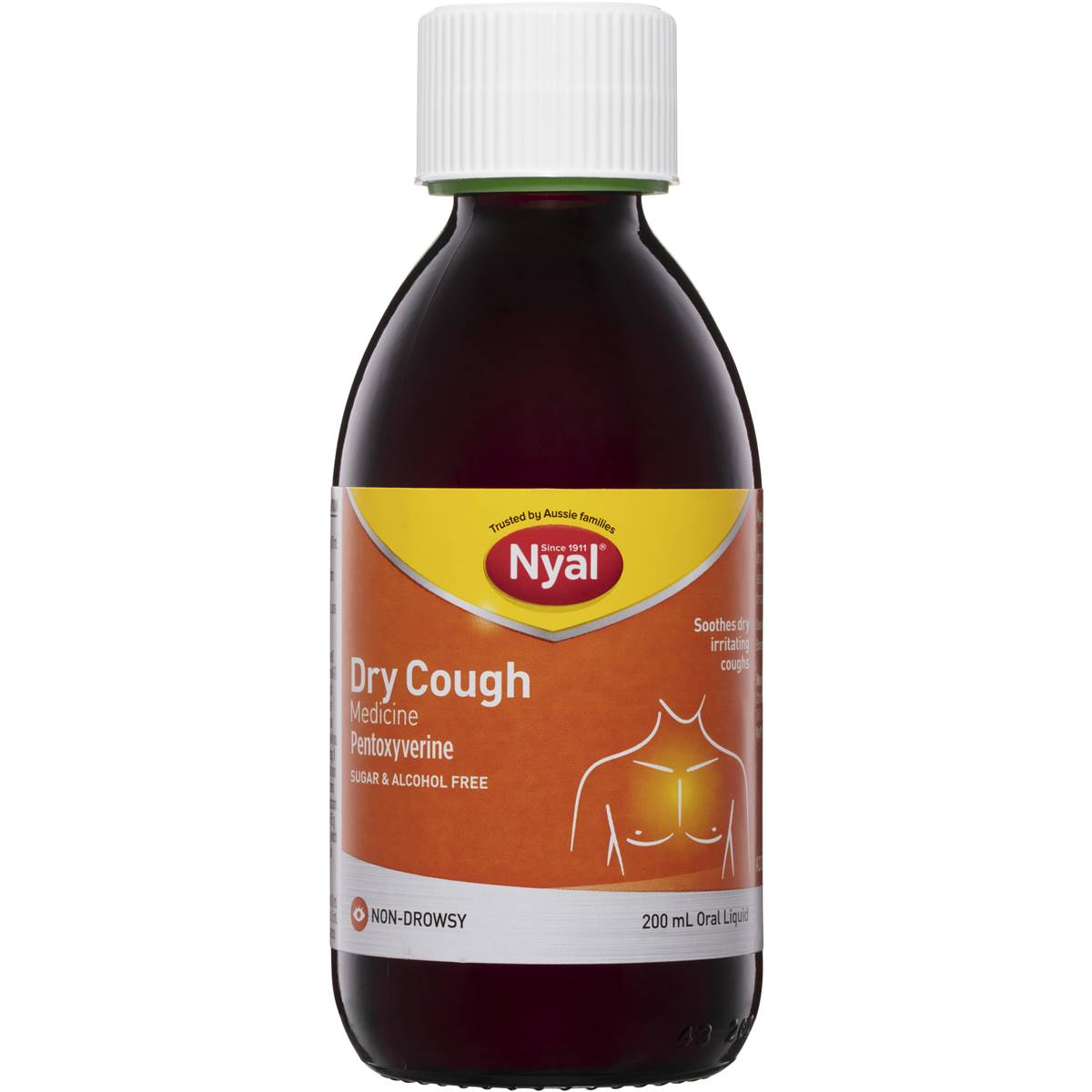 Nyal Cough Medicine For Dry Coughs 200ml Woolworths
