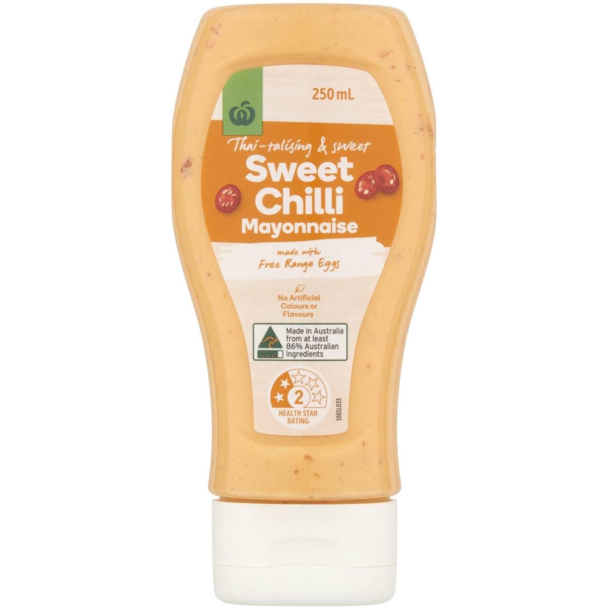 Woolworths Sweet Chilli Mayonnaise 250ml Woolworths