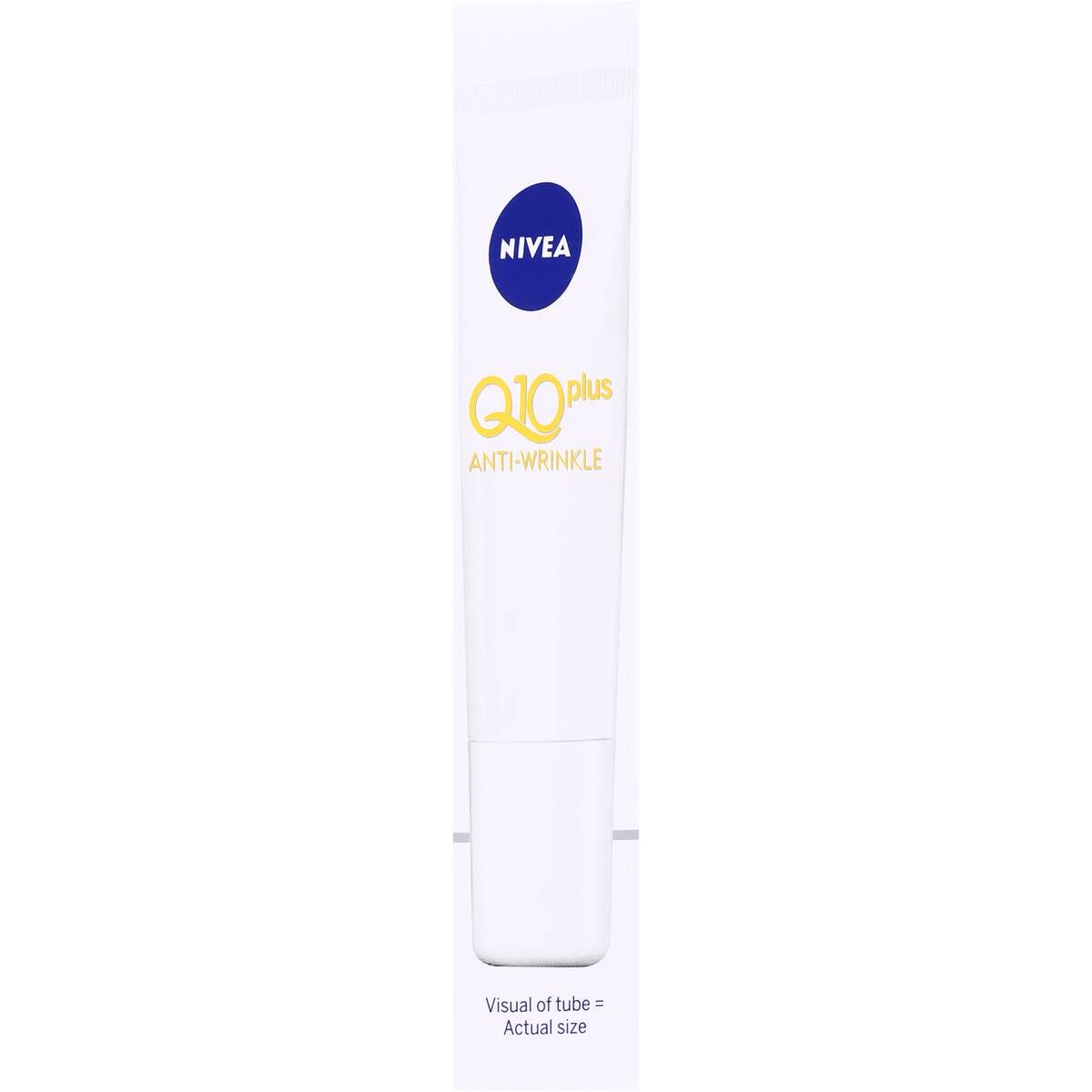 Nivea Visage Eye Cream Q10 15ml Woolworths