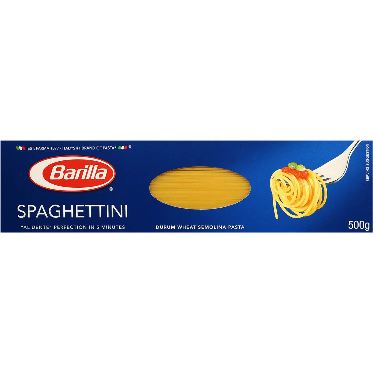Barilla Spaghetti Spaghettini Pasta No 3 500g | Woolworths