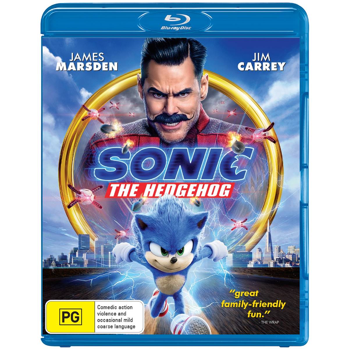 Sonic the Hedgehog Blu-ray (Blu-ray + DVD)