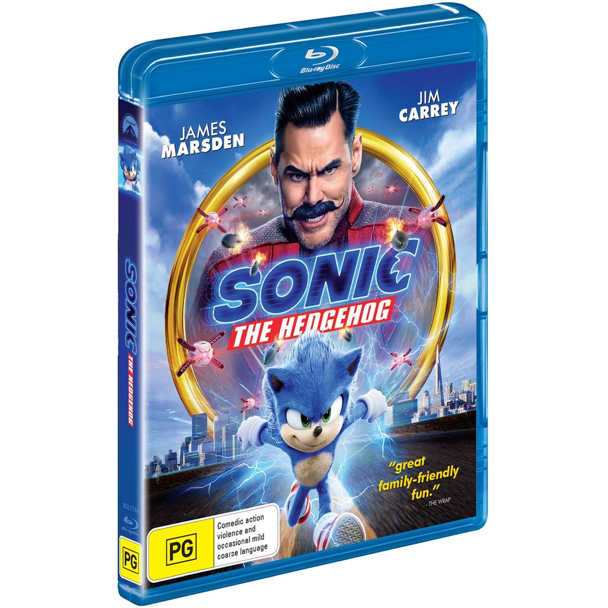 Sonic The Hedgehog (2020) - Blu-ray Disc Each | Woolworths