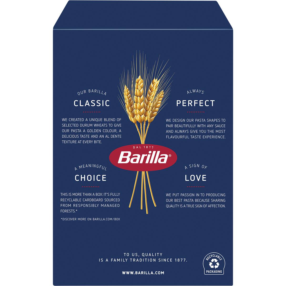 Barilla Pasta Rigatoni 500g Woolworths