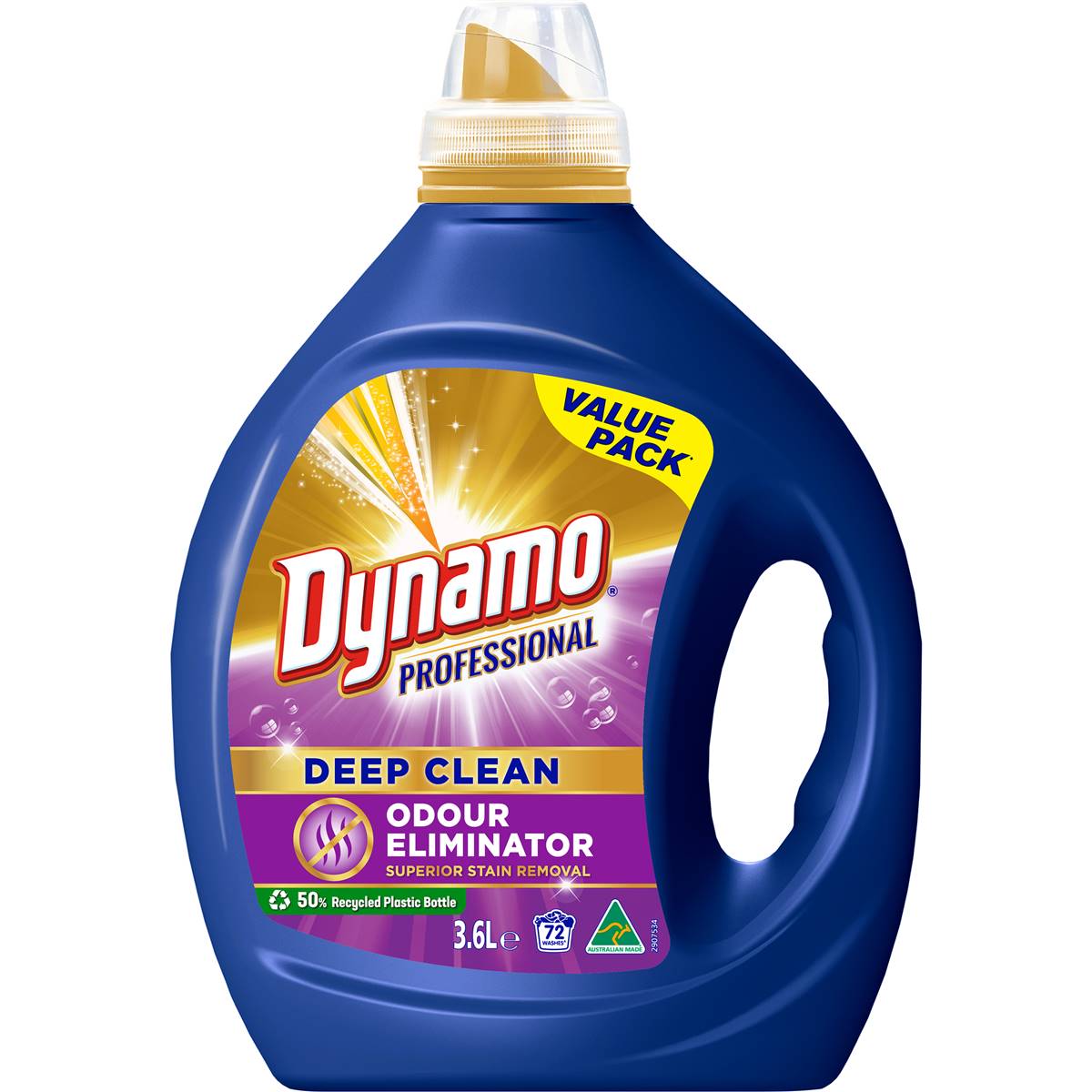 Dynamo Professional Odour Eliminating Laundry Detergent Liquid 3.6l Woolworths