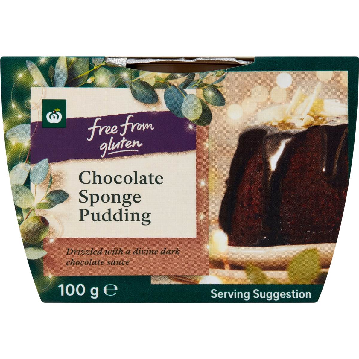 Woolworths Free From Gluten Chocolate Pudding 100g Woolworths