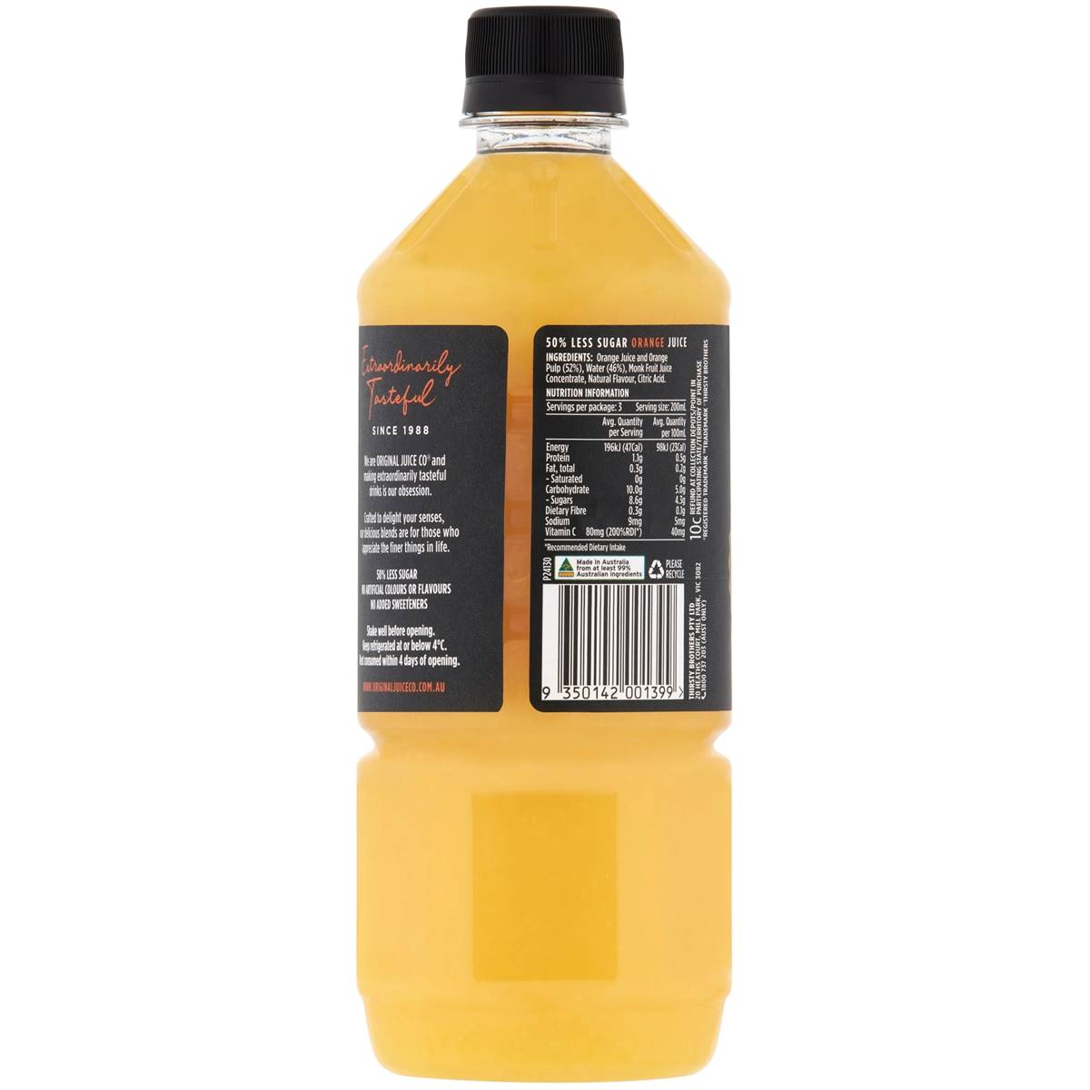 Original Juice Orange Juice 1.5l Woolworths