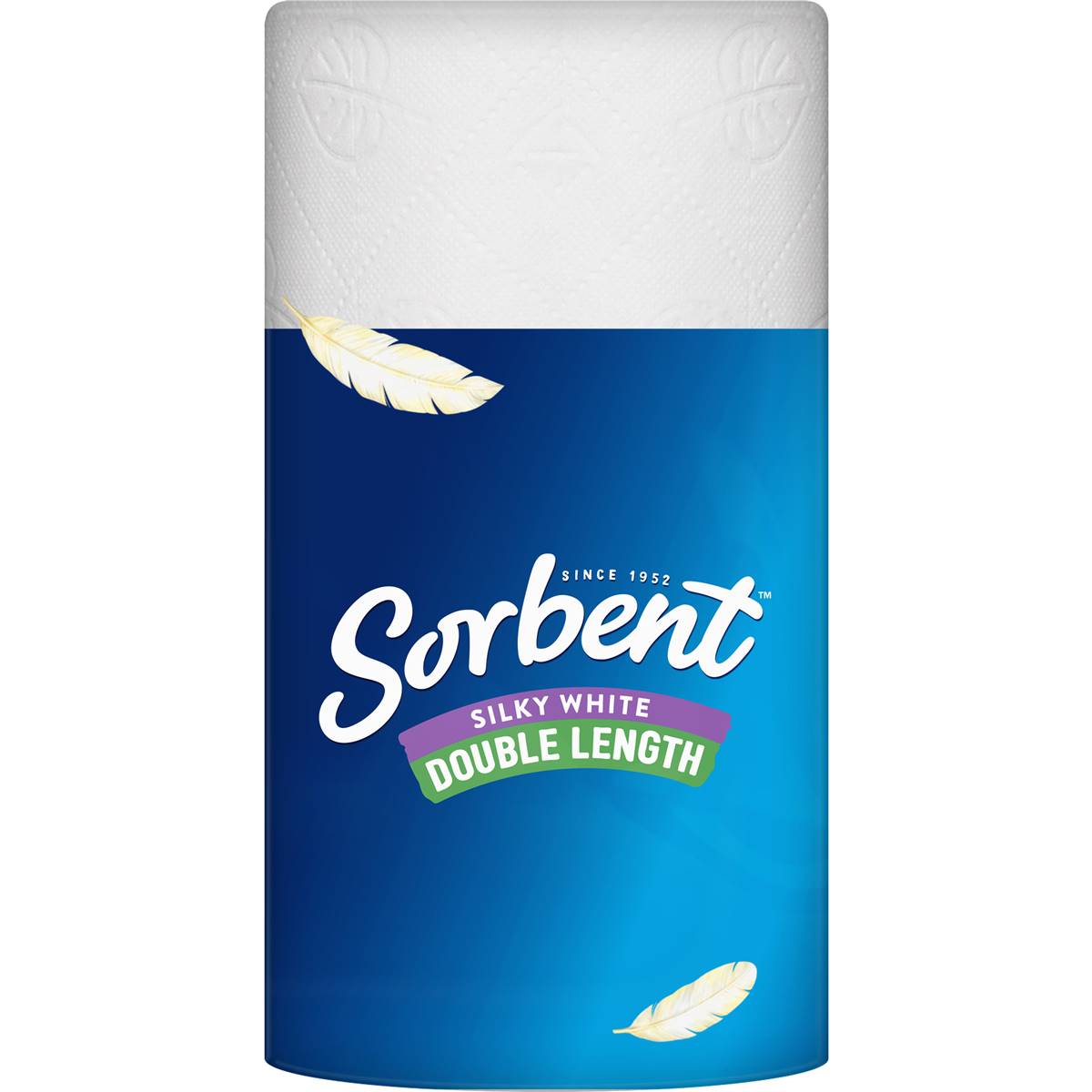 Sorbent Double Length Toilet Tissue 8 Pack | Woolworths