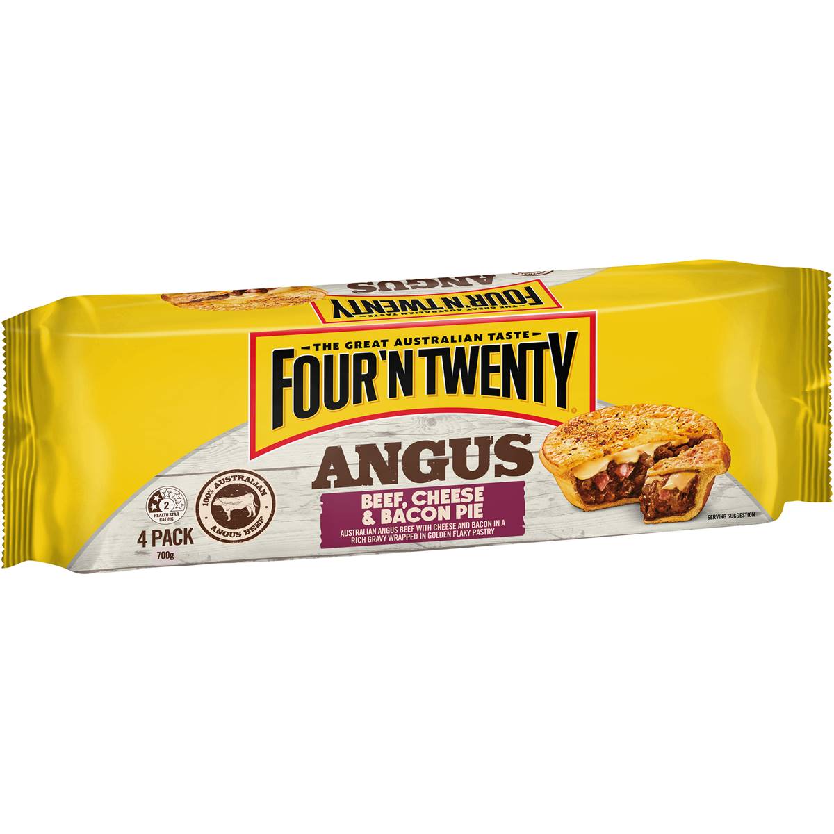 Four'n Twenty Angus Beef Cheese & Bacon Pies
