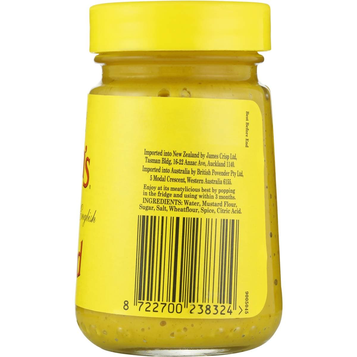 Colman's Ingredients English Mustard 100g Woolworths