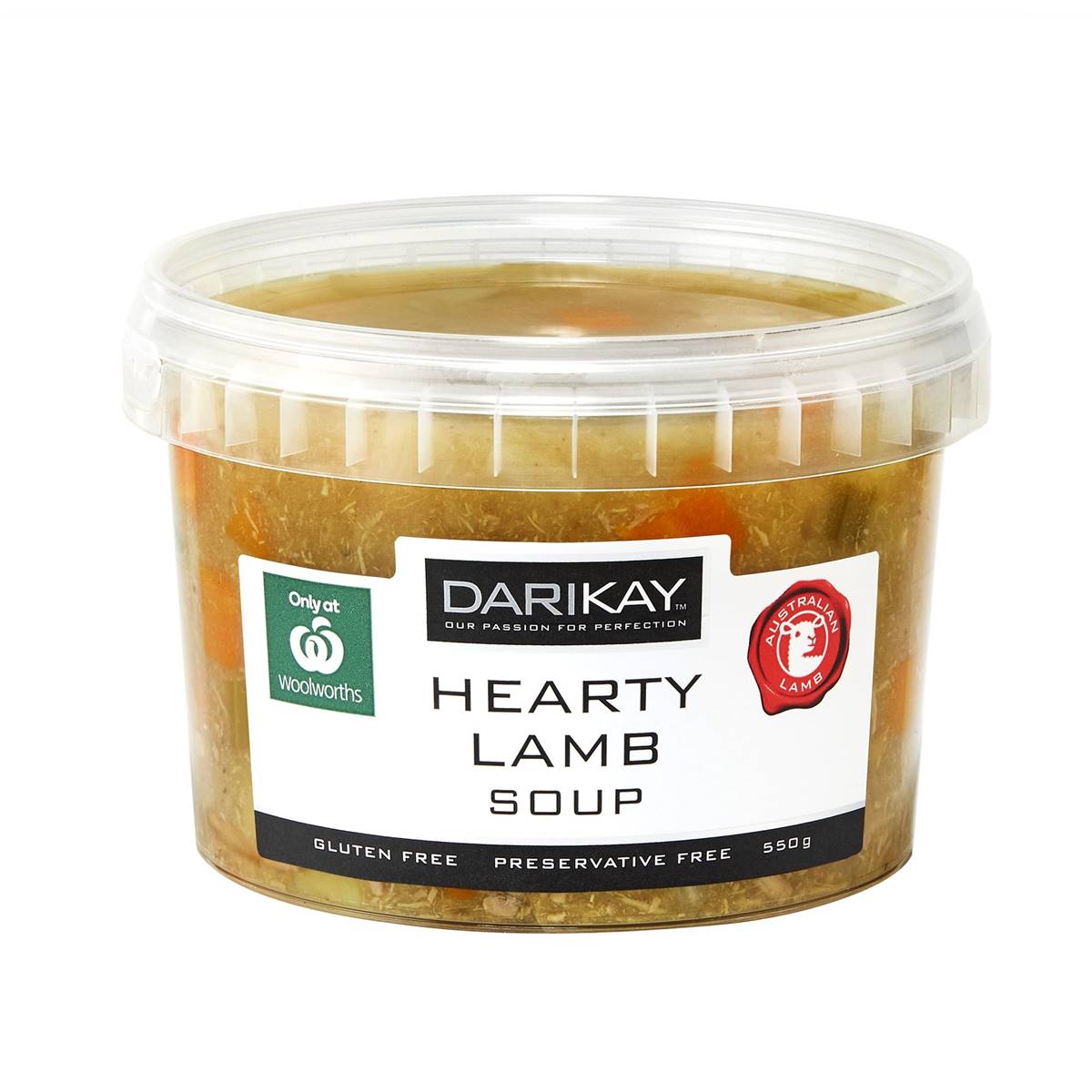 Darikay Hearty Lamb Soup 550g Woolworths