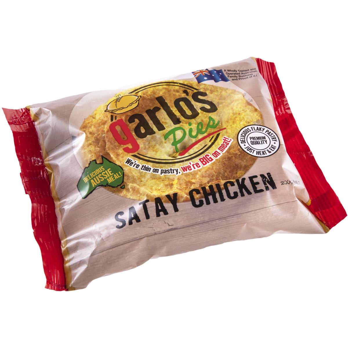 Garlo's Satay Chicken Pie