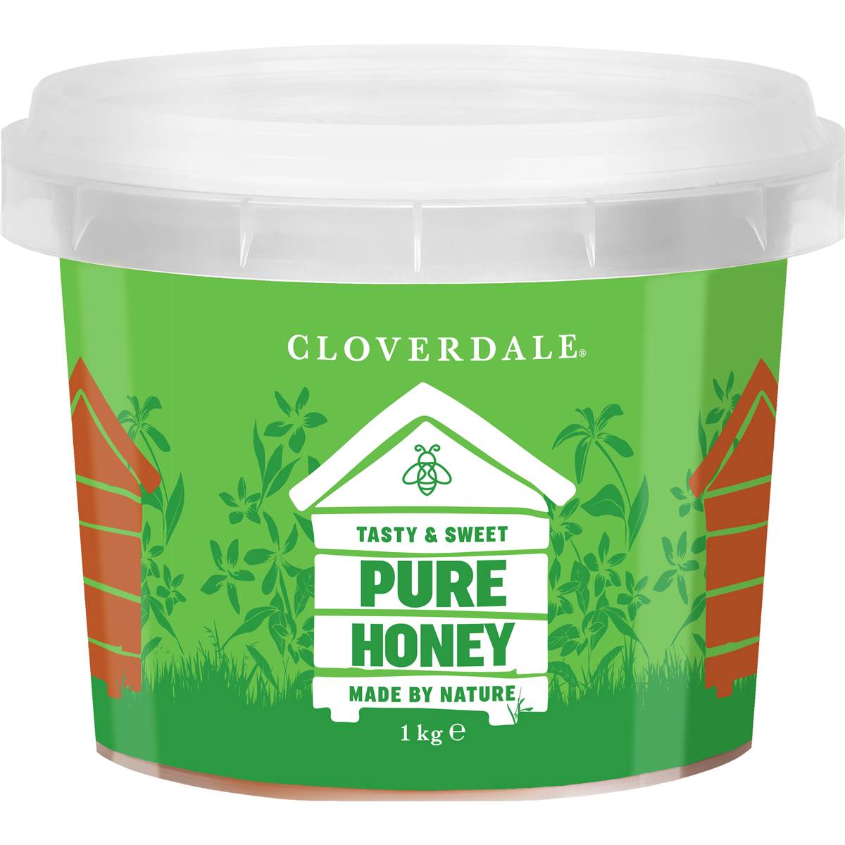 Cloverdale Pure Honey Pail 1kg Woolworths