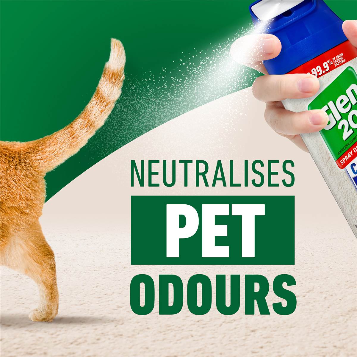 Glen 20 Carpet Cuddly Pet Disinfectant Spray 354g Woolworths