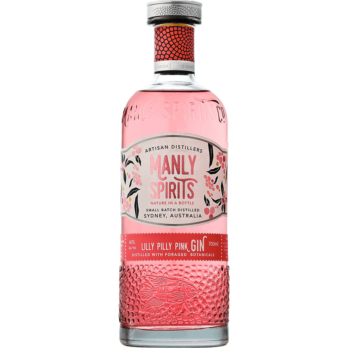 Manly Spirits Lilly Pilly Pink Gin 700ml Woolworths