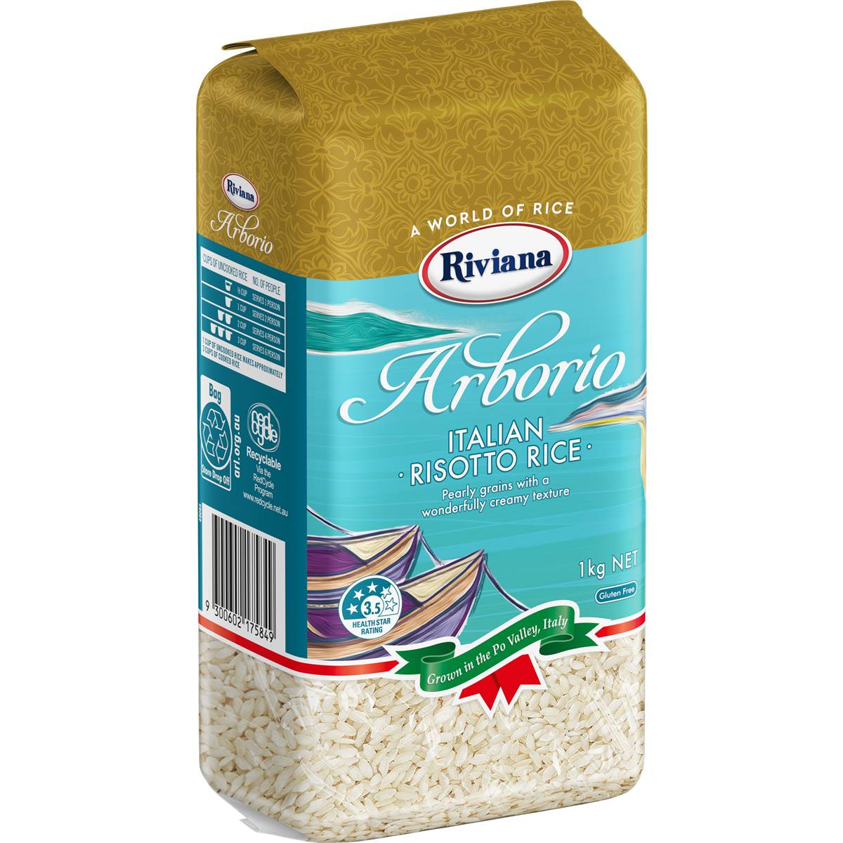 Riviana Arborio Rice 1kg Woolworths