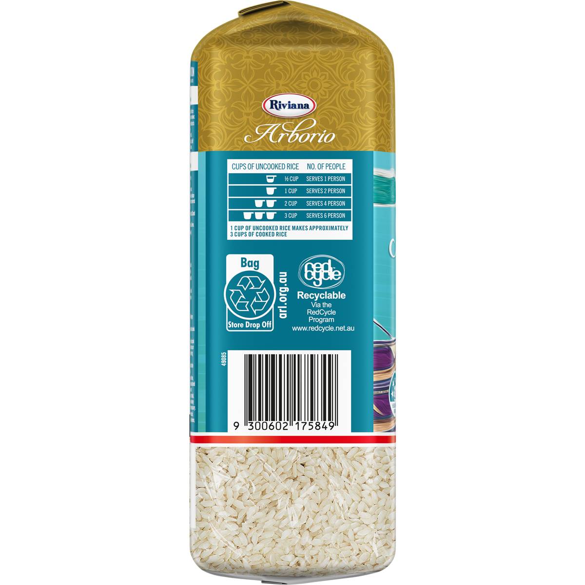 Riviana Arborio Rice 1kg Woolworths