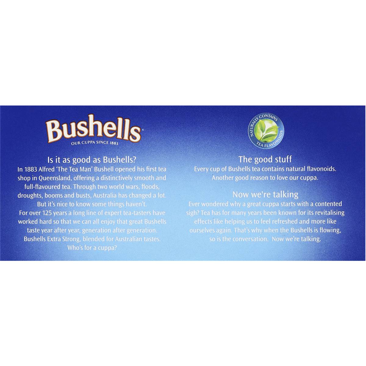 Bushells Blue Label Black Leave Tea Extra Strong 3x100s Woolworths