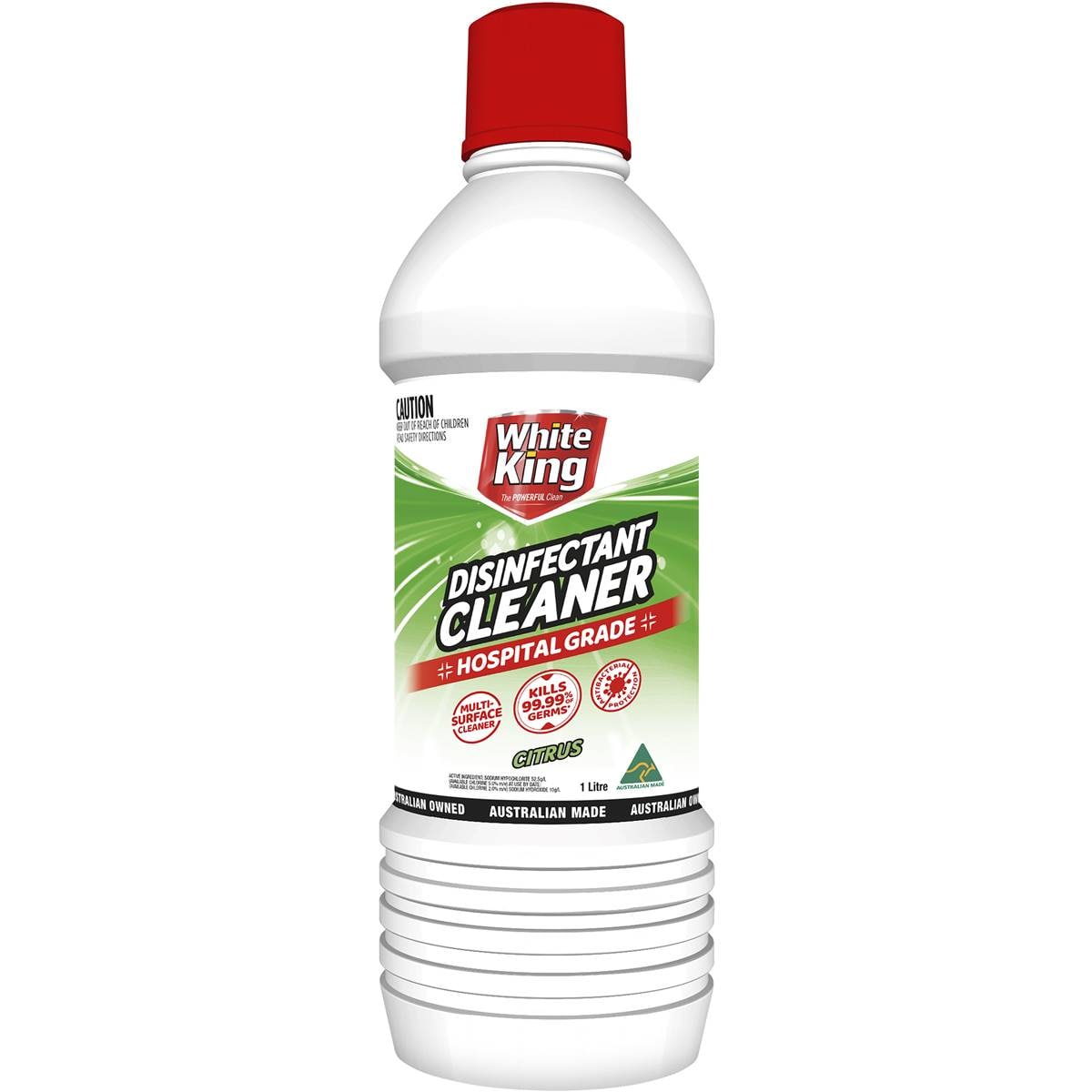 White King Disinfectant Cleaner Hospital Grade Citrus 1l Woolworths