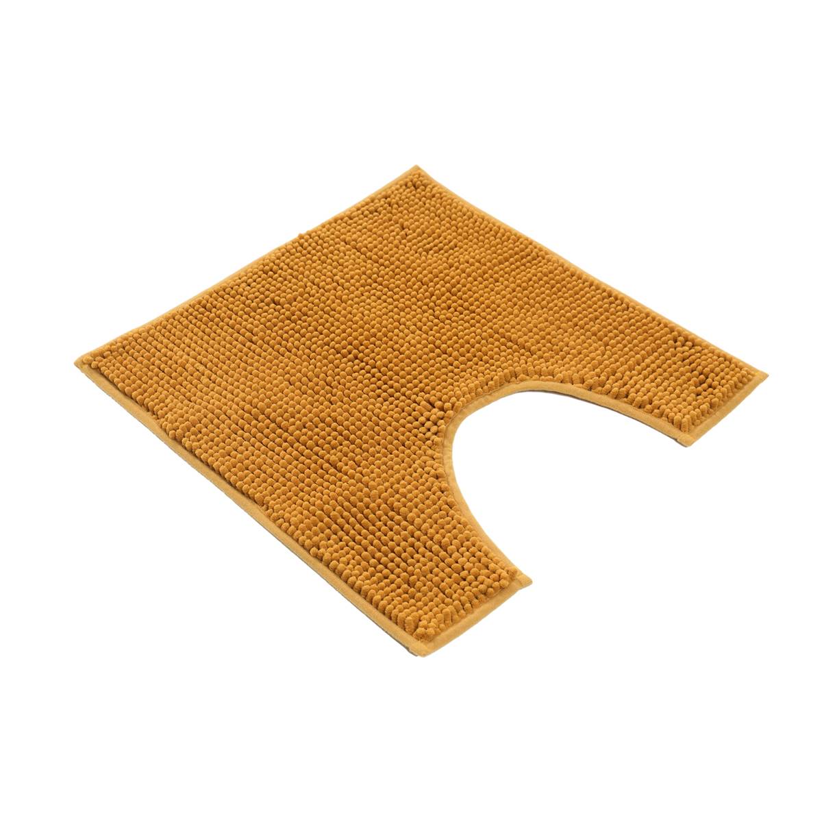 Inspire Contour Bath Mat Bobble Mustard Each Woolworths