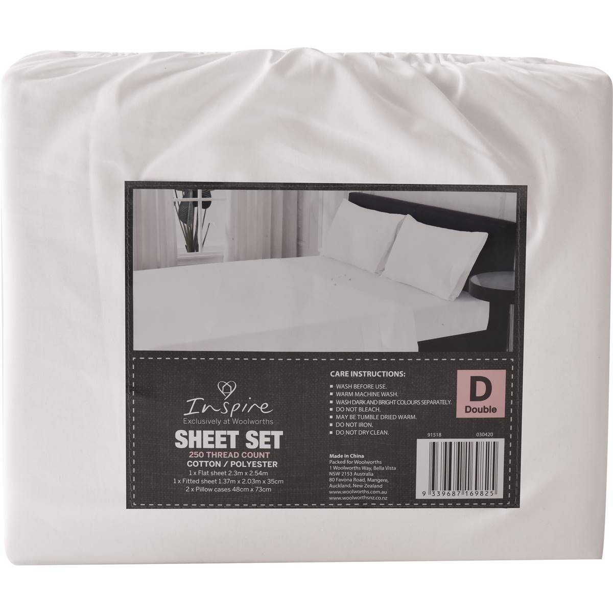 Woolworths Fitted Sheet Queen Size, Extra Length And 180 , 45 OFF
