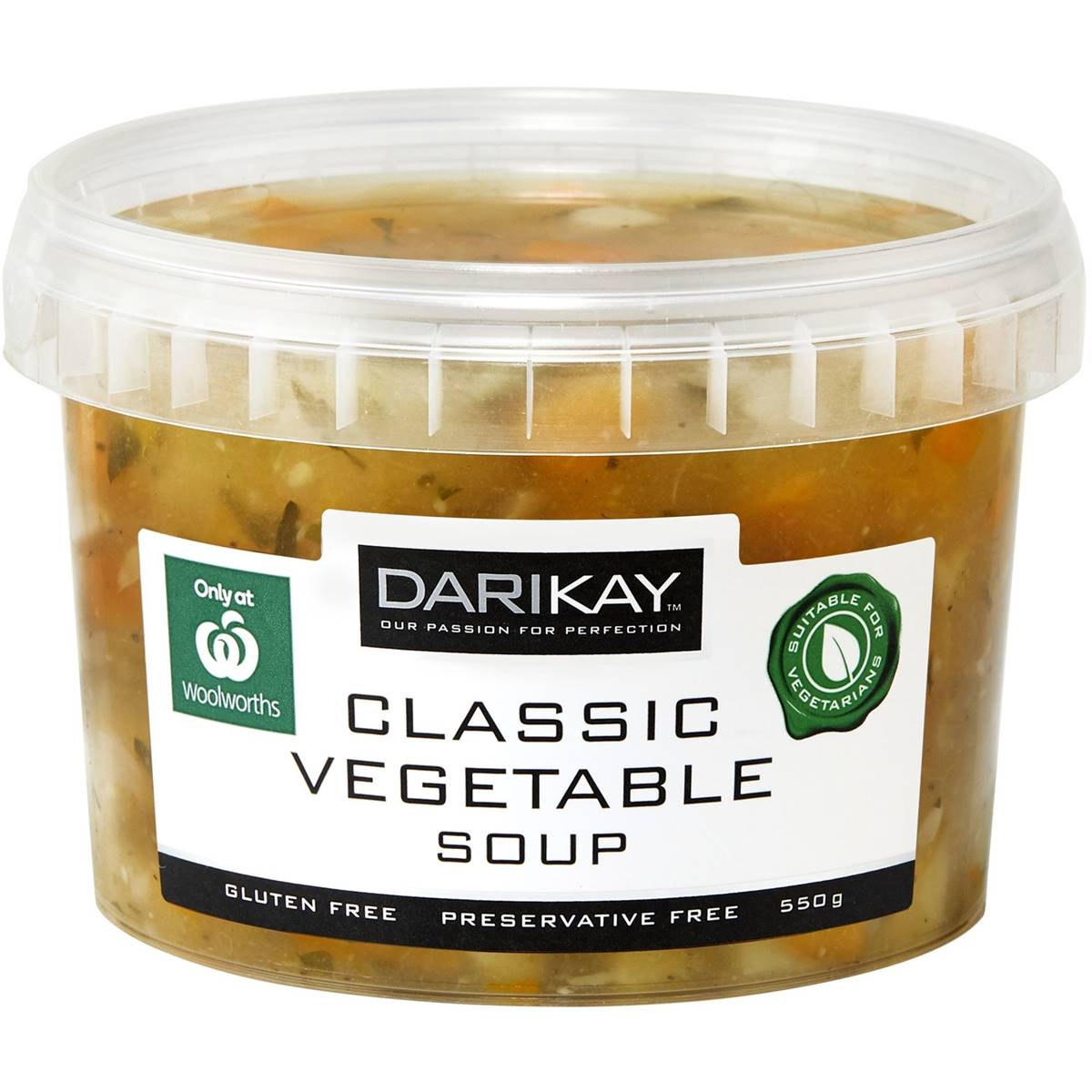 Darikay Classic Vegetable Soup 550g Woolworths