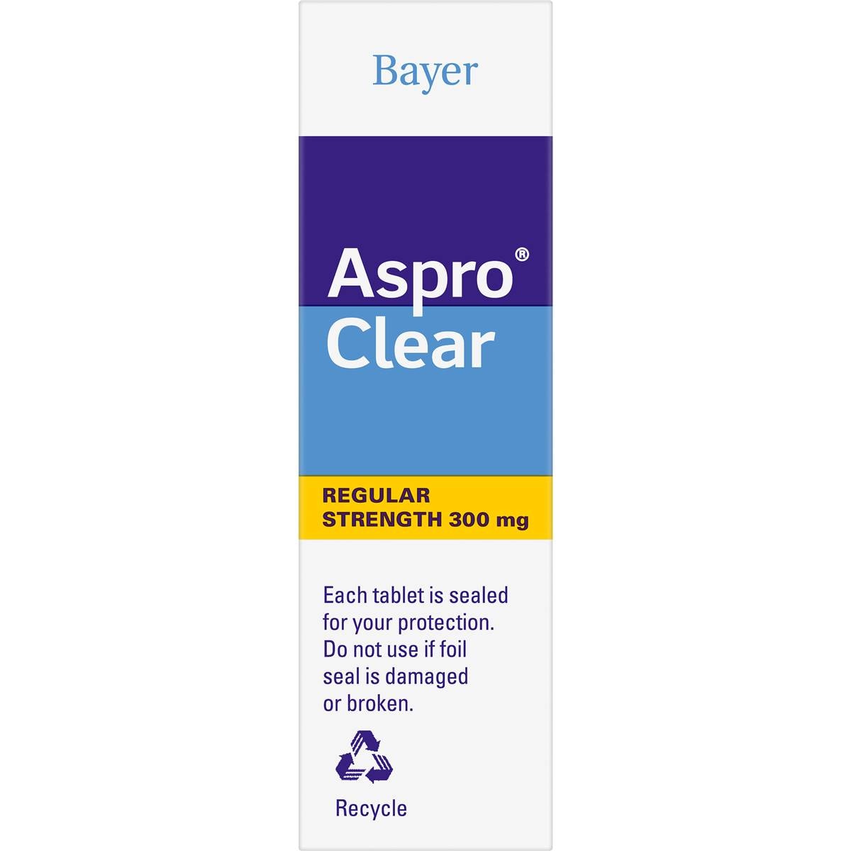 Aspro Clear Pain Relief Soluble Tablets 24 Pack | Woolworths