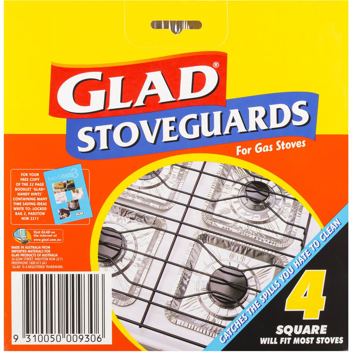 Glad Stoveguards 4pk Woolworths
