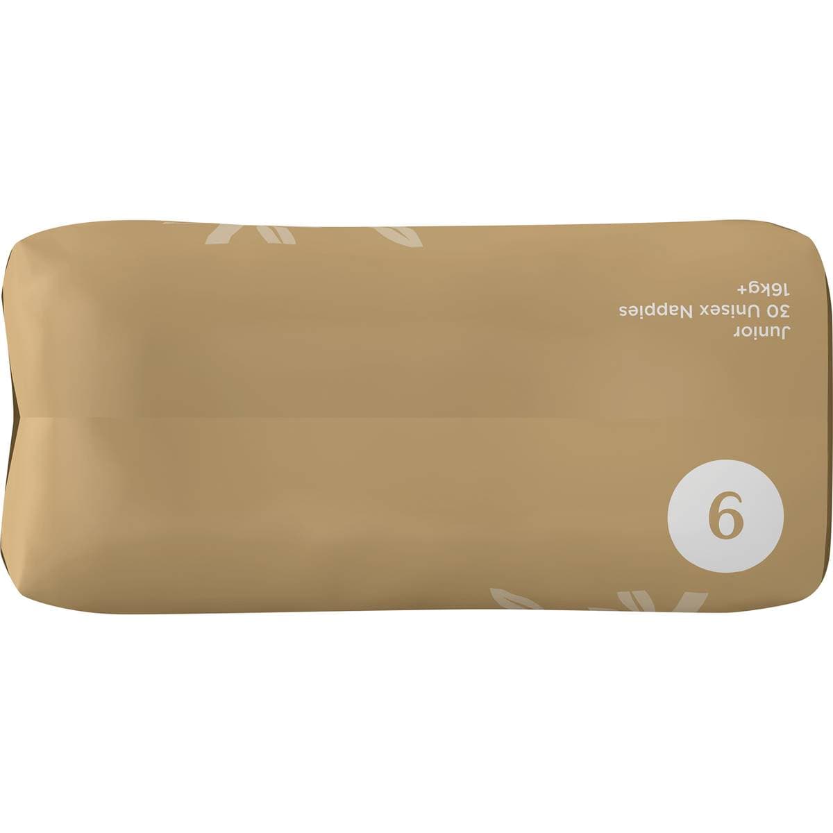 Tooshies Eco Nappies Size 6 Junior 30 Pack Woolworths