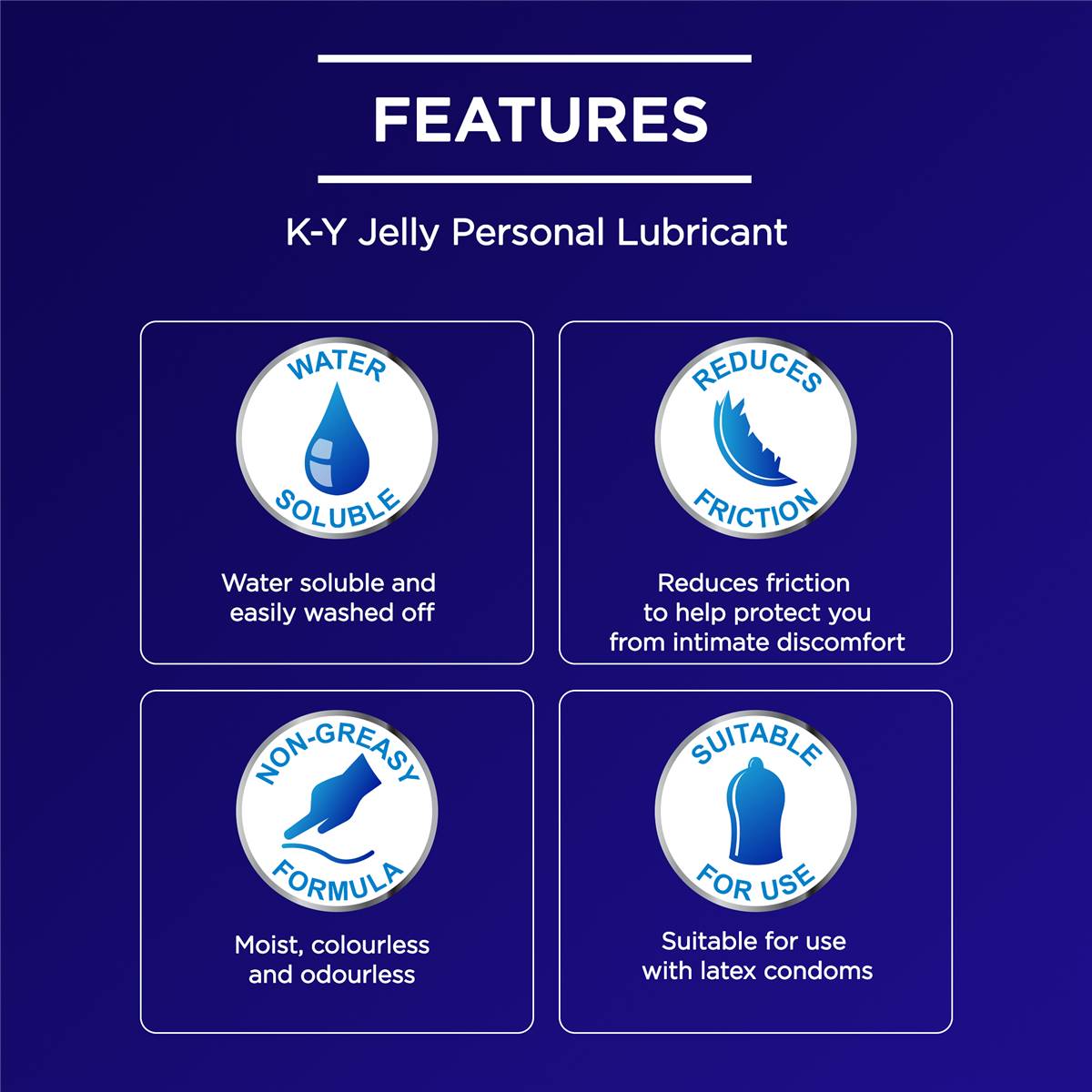 Durex Ky Personal Lubricant Gel For Use With Condoms 100g Woolworths