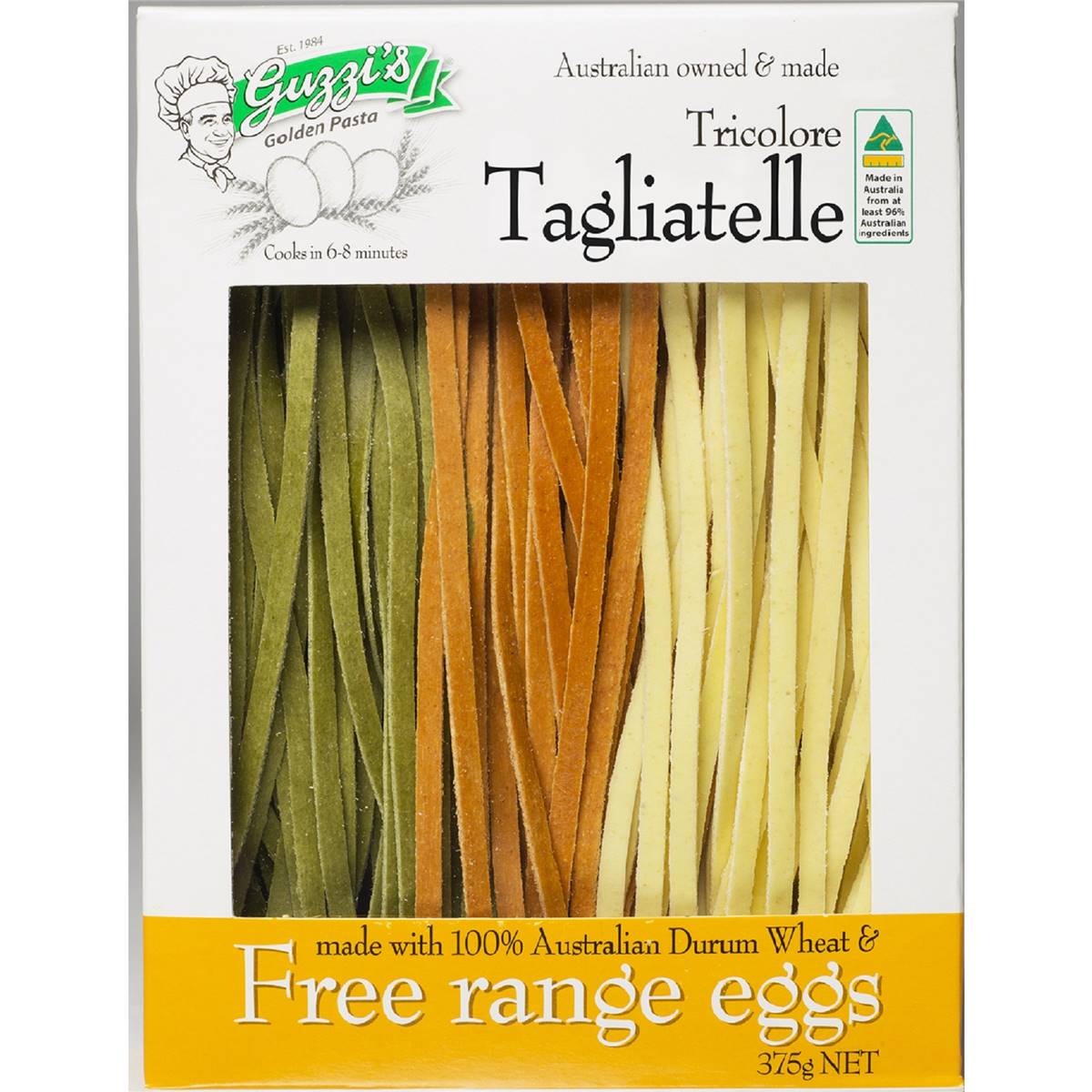 Guzzi's Tricolore Tagliatelle 