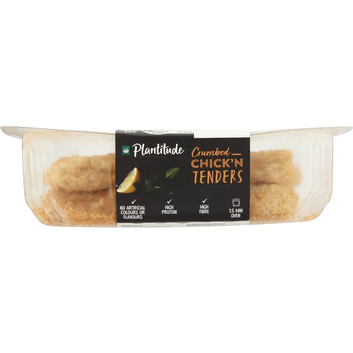 Plantitude Chicken Free Crumbed Tenders 300g Woolworths