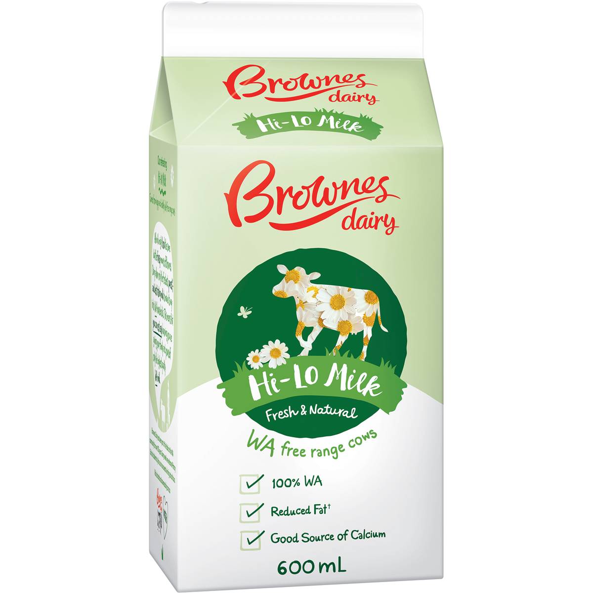 Brownes Hi-lo Reduced Fat Milk