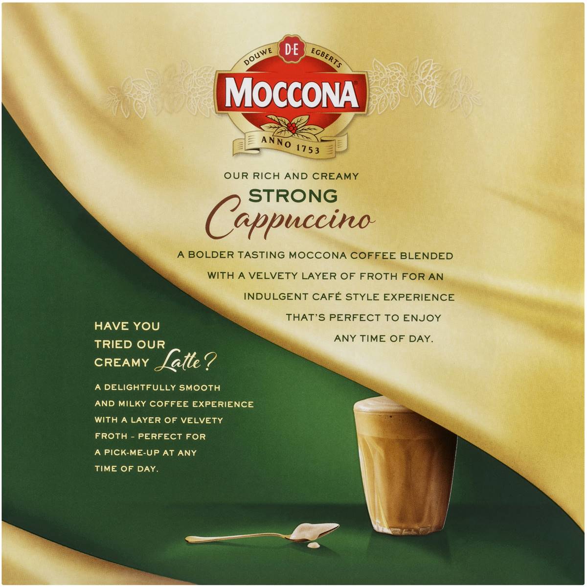 Moccona Strong Cappuccino Sachets 30 Pack Woolworths