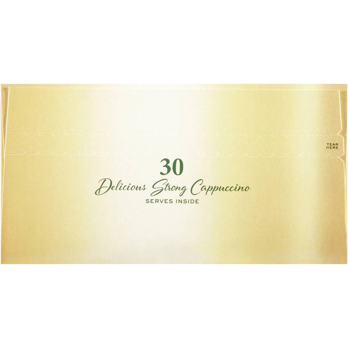 Moccona Strong Cappuccino Sachets 30 Pack Woolworths