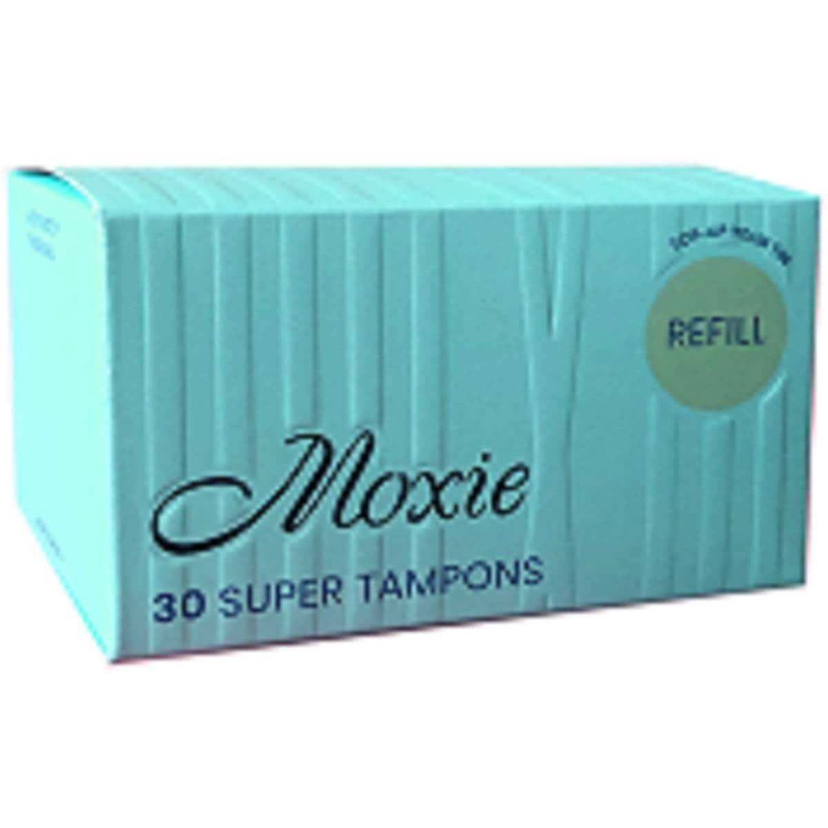 Moxie Super Tampons Refills 30 Pack Woolworths