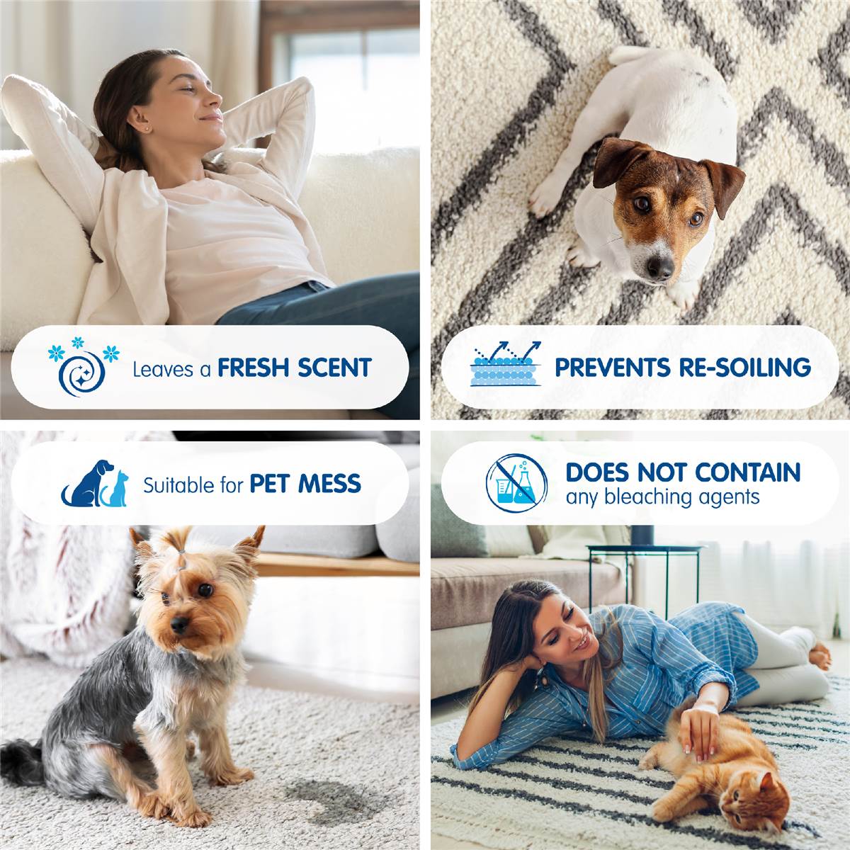 No Vac Instant Spot & Stain Remover 290g Woolworths