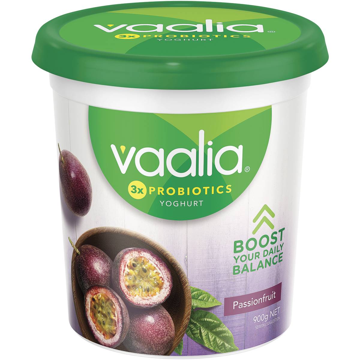 Vaalia Low Fat Passionfruit Yoghurt 900g | Woolworths