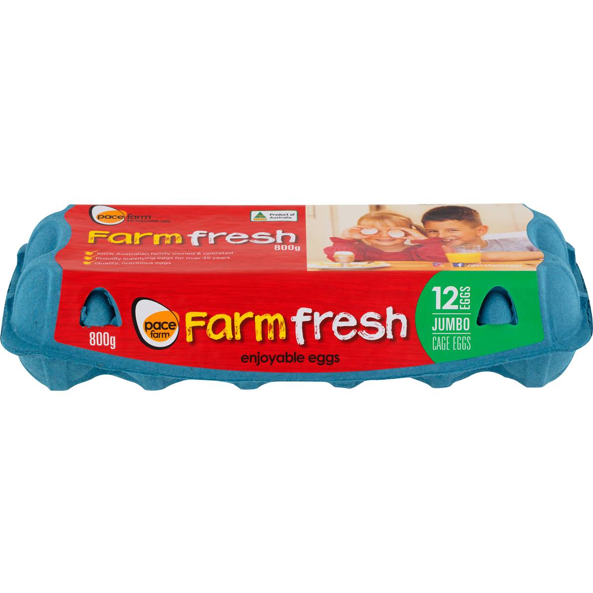 Pace Farm 12 Jumbo Caged Eggs