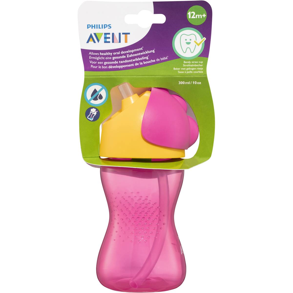 Avent Straw Cup 300ml Each Woolworths