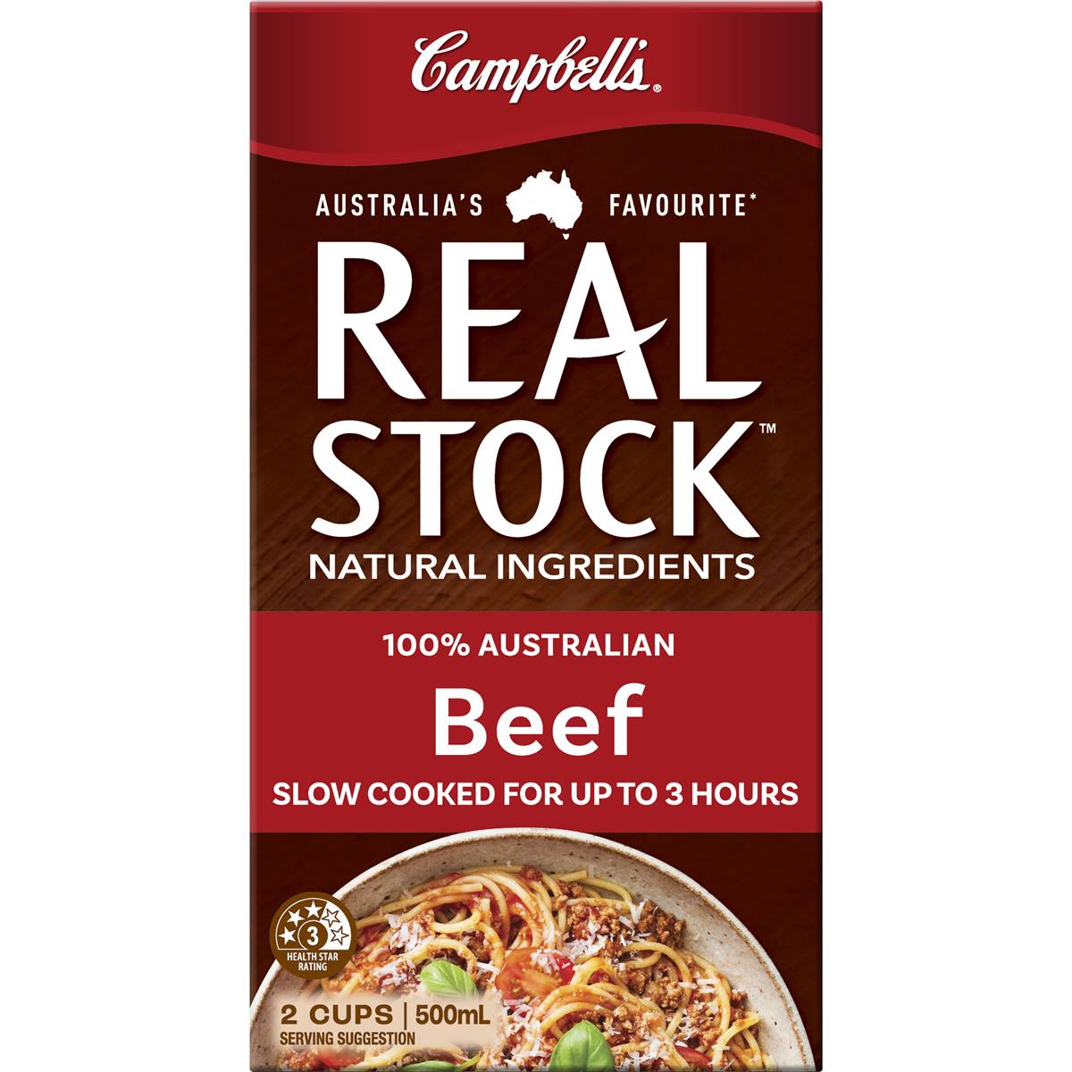 Campbell's Real Stock Beef Liquid Stock 500ml | Woolworths