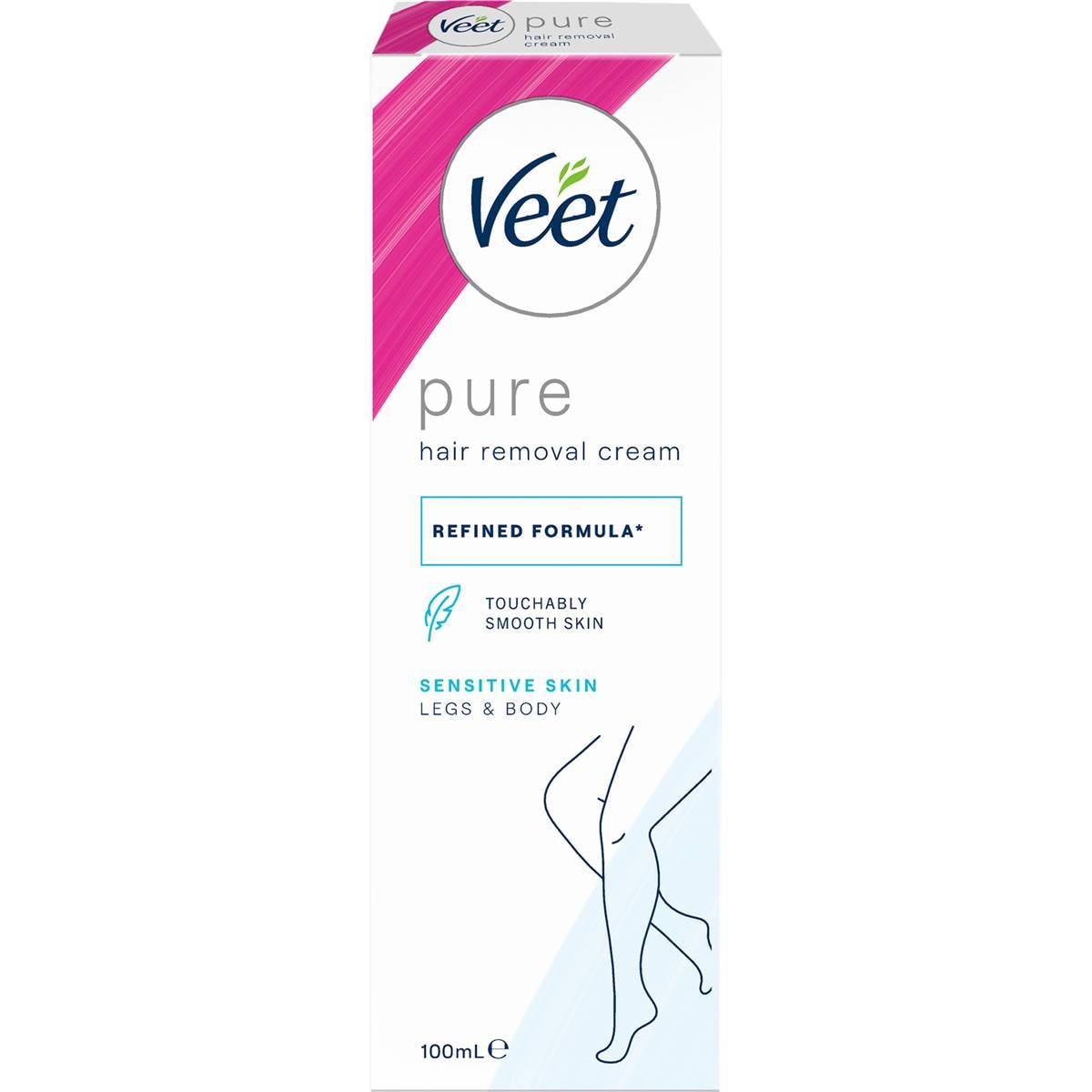 Veet Hair Removal Cream Sensitive 100g Woolworths