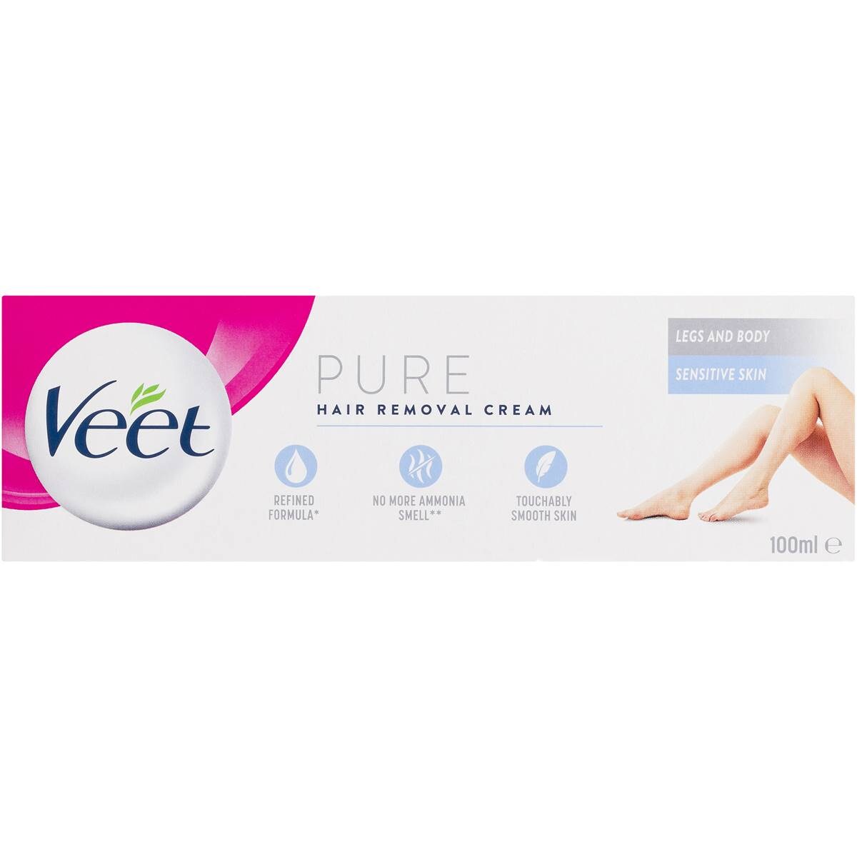 Veet Hair Removal Cream Sensitive 100g Woolworths