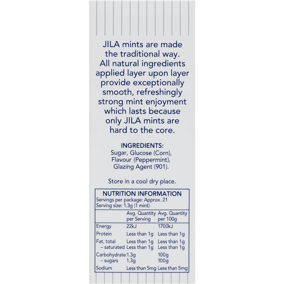 Jila Mints Peppermint 27g Woolworths