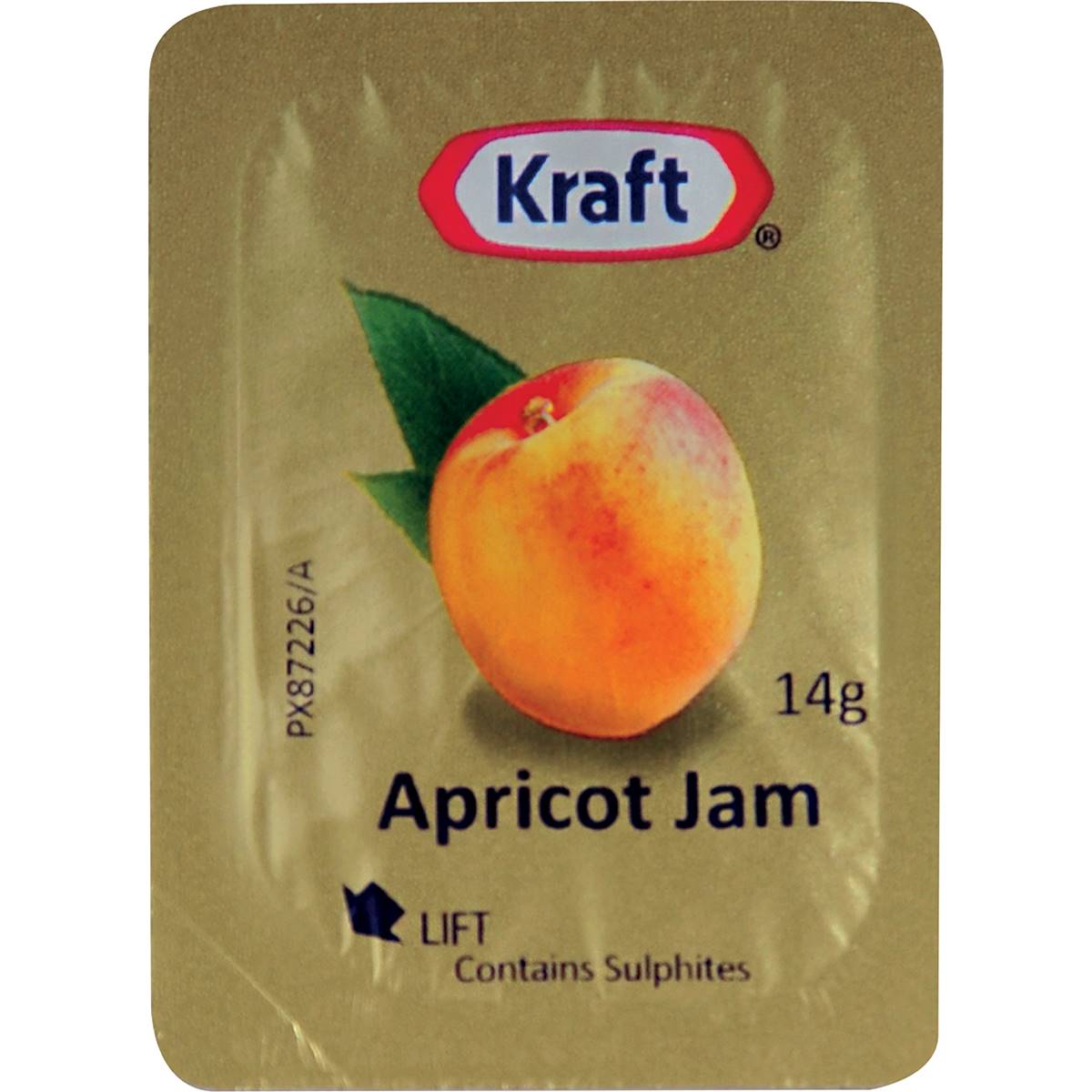Kraft Apricot Jam Portions 14g X75 Pack Woolworths