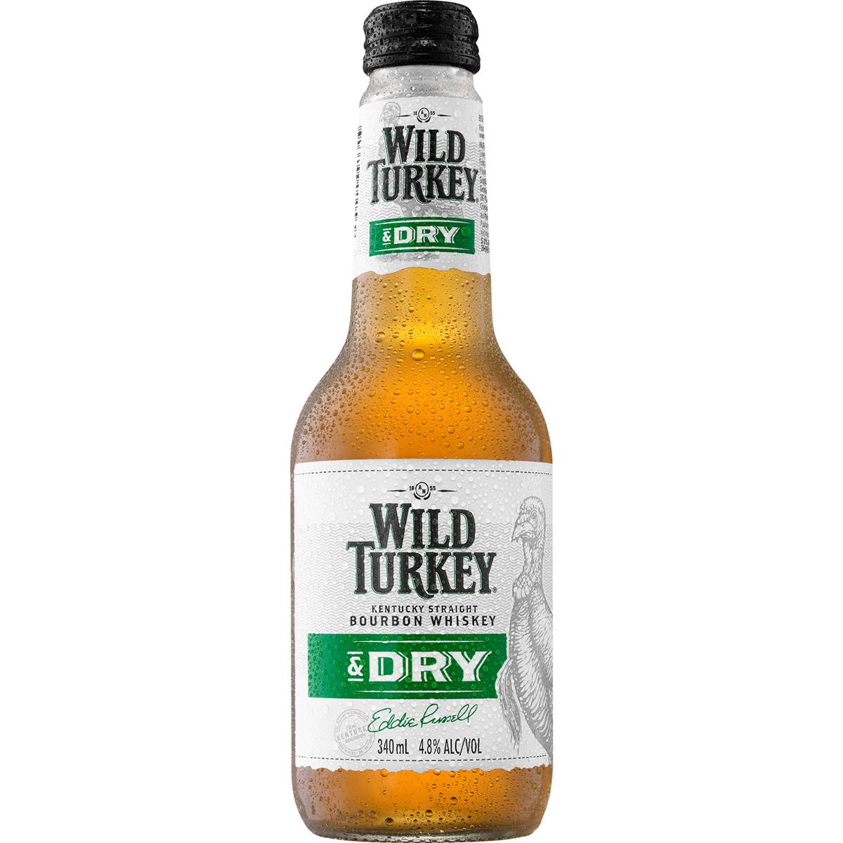 Wild Turkey Bourbon & Dry Bottle