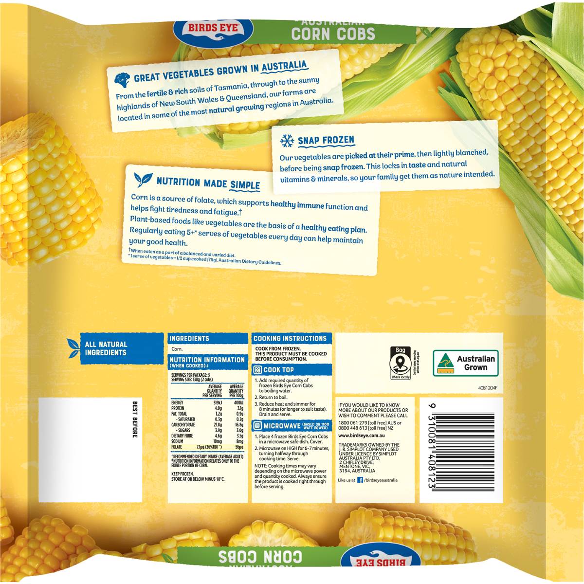 cobs corn puffs woolworths