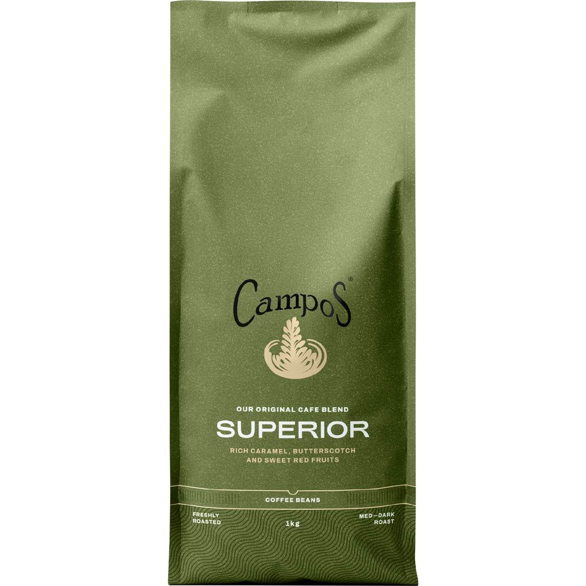 Campos Superior Coffee Beans 1kg Woolworths